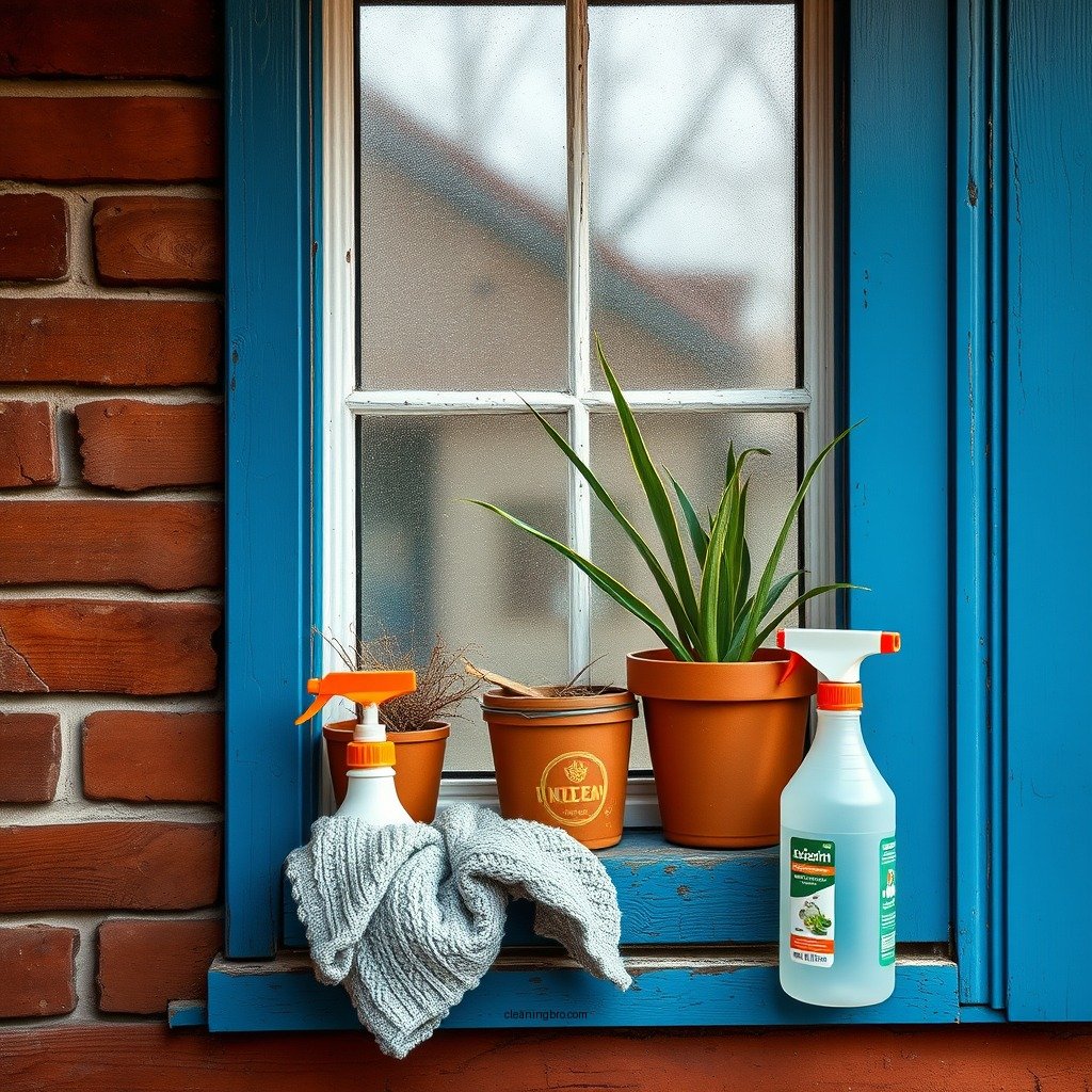 Essential Cleaning Supplies - how to clean eze-breeze windows