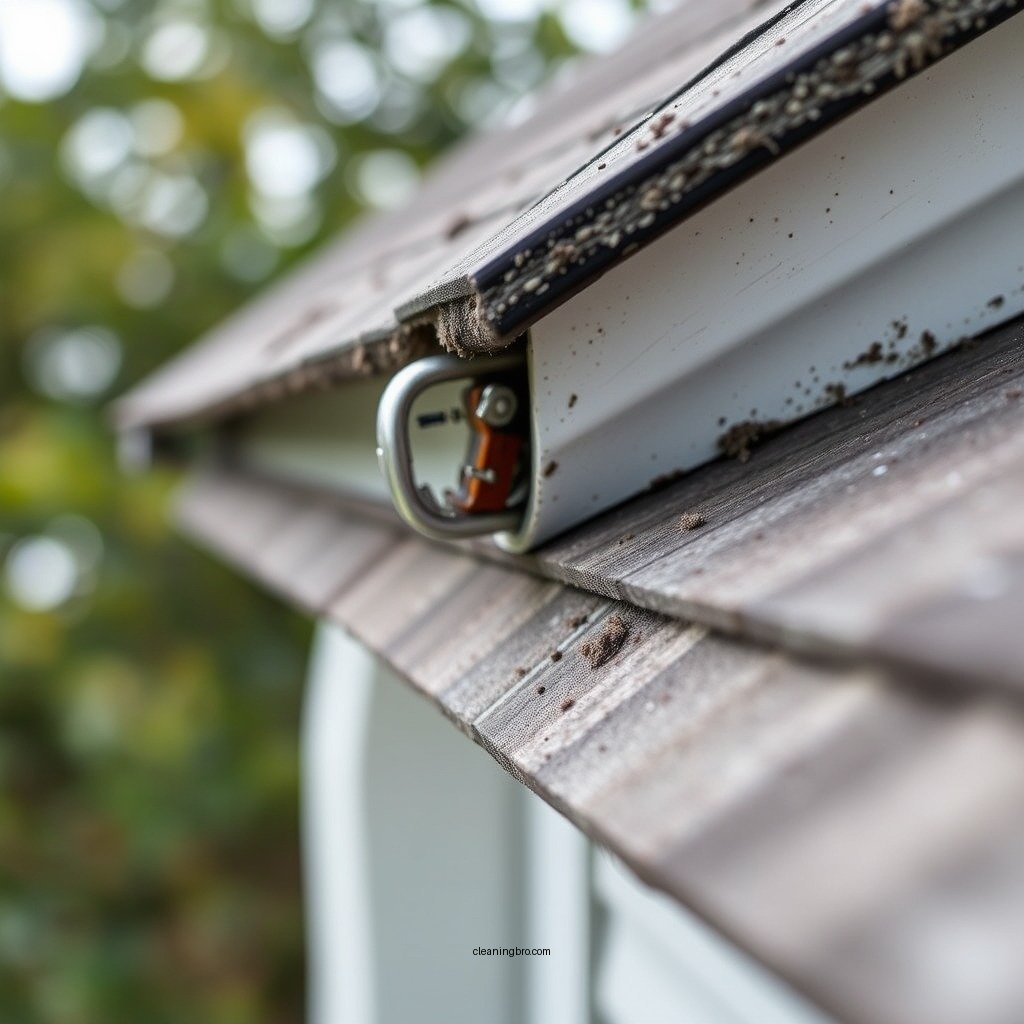Safety Precautions - how to clean fascias and soffits