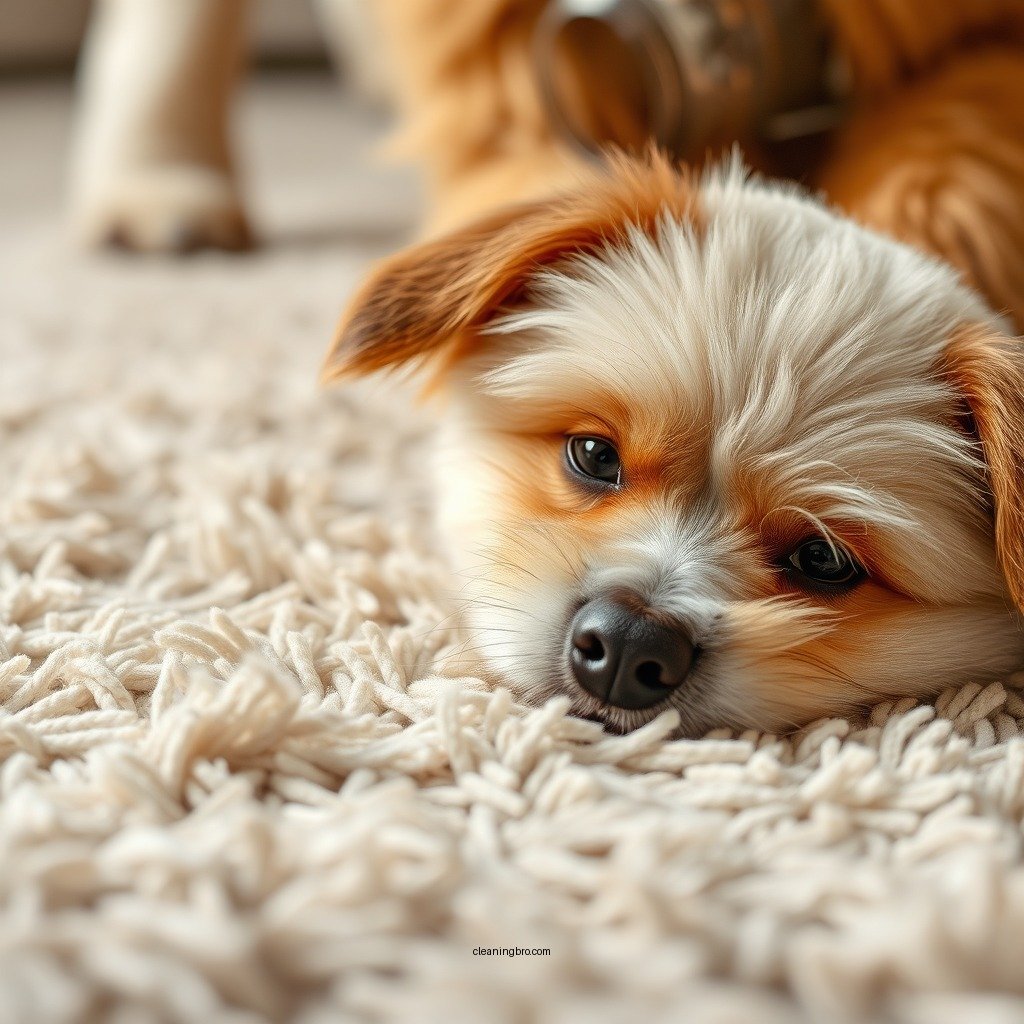 Dry Cleaning Method - how to clean faux fur carpet