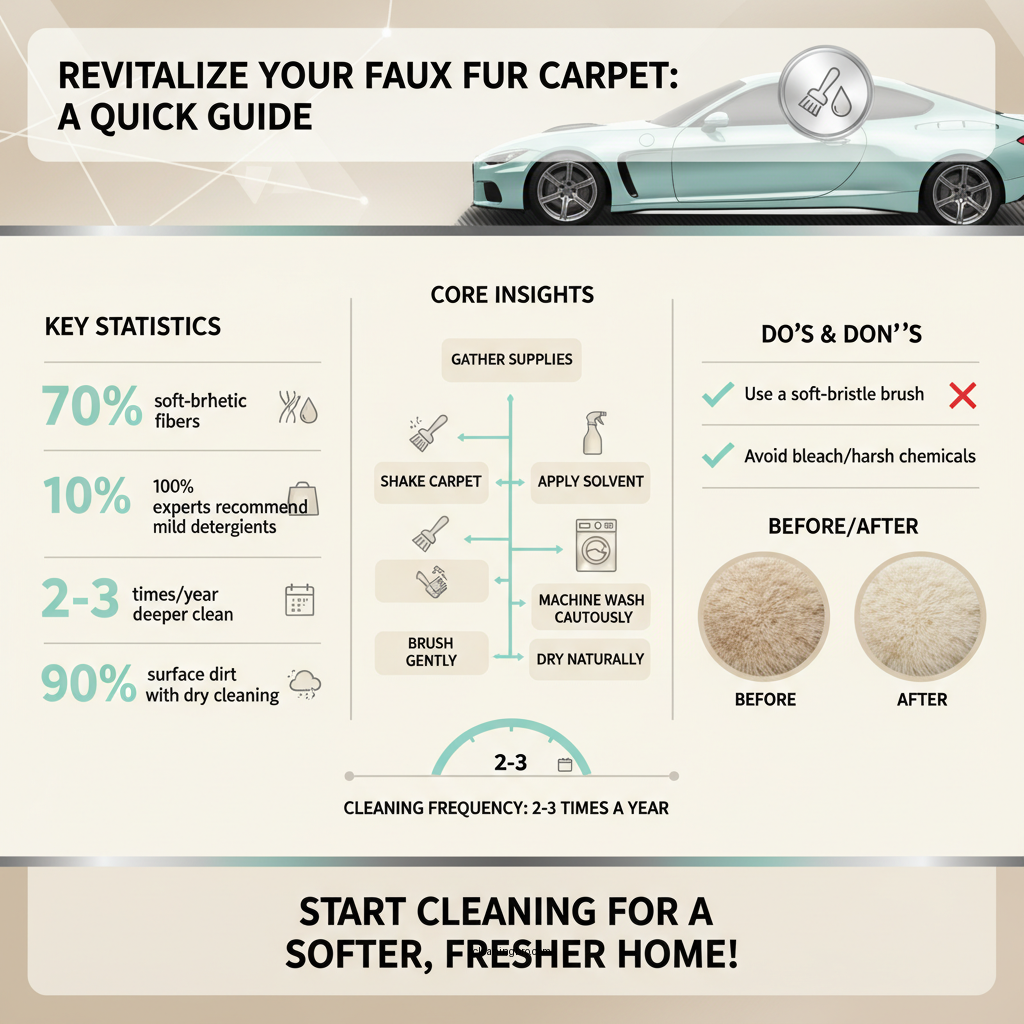 how to clean faux fur carpet - Data Infographic and Statistics