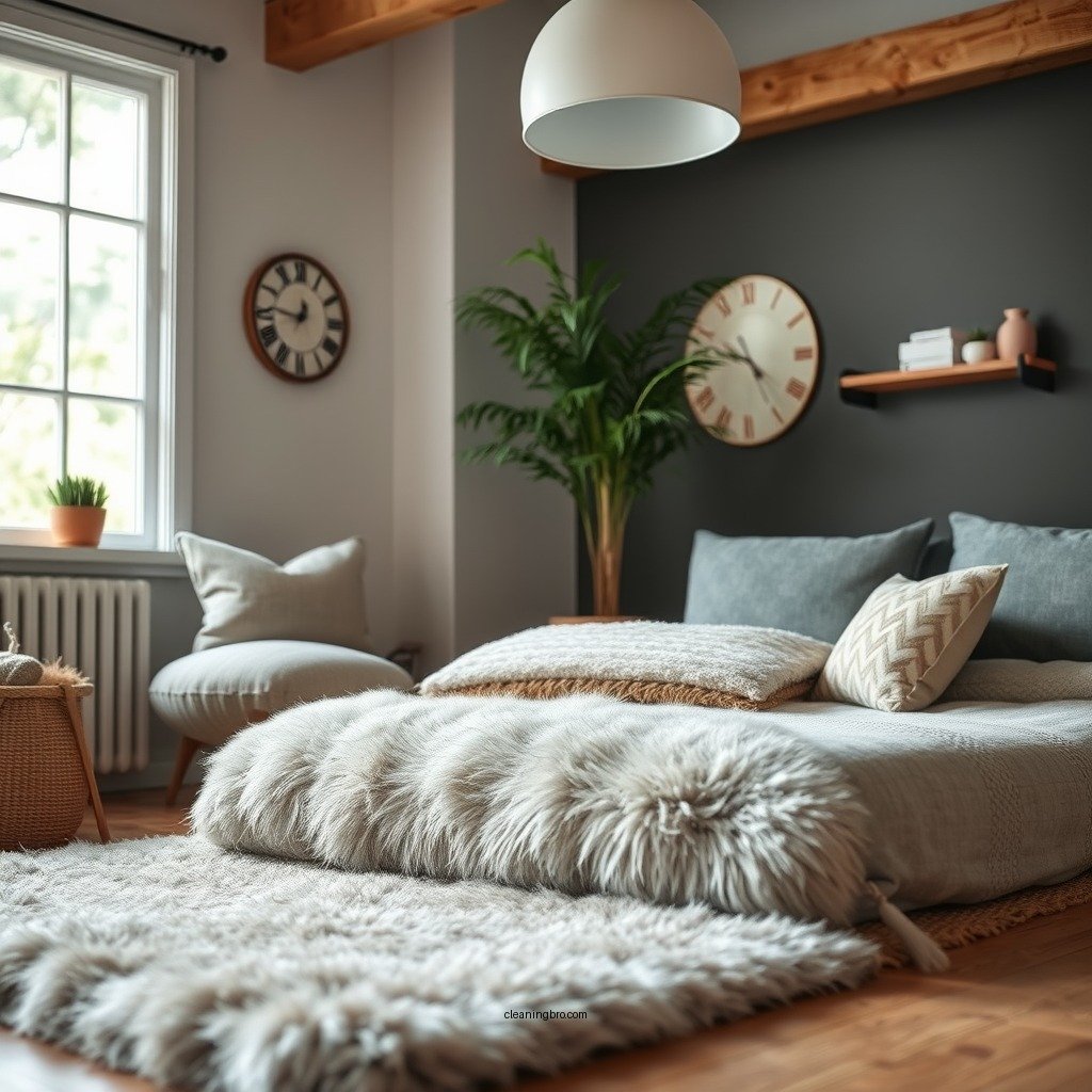 Regular Maintenance Tips - how to clean faux fur rug