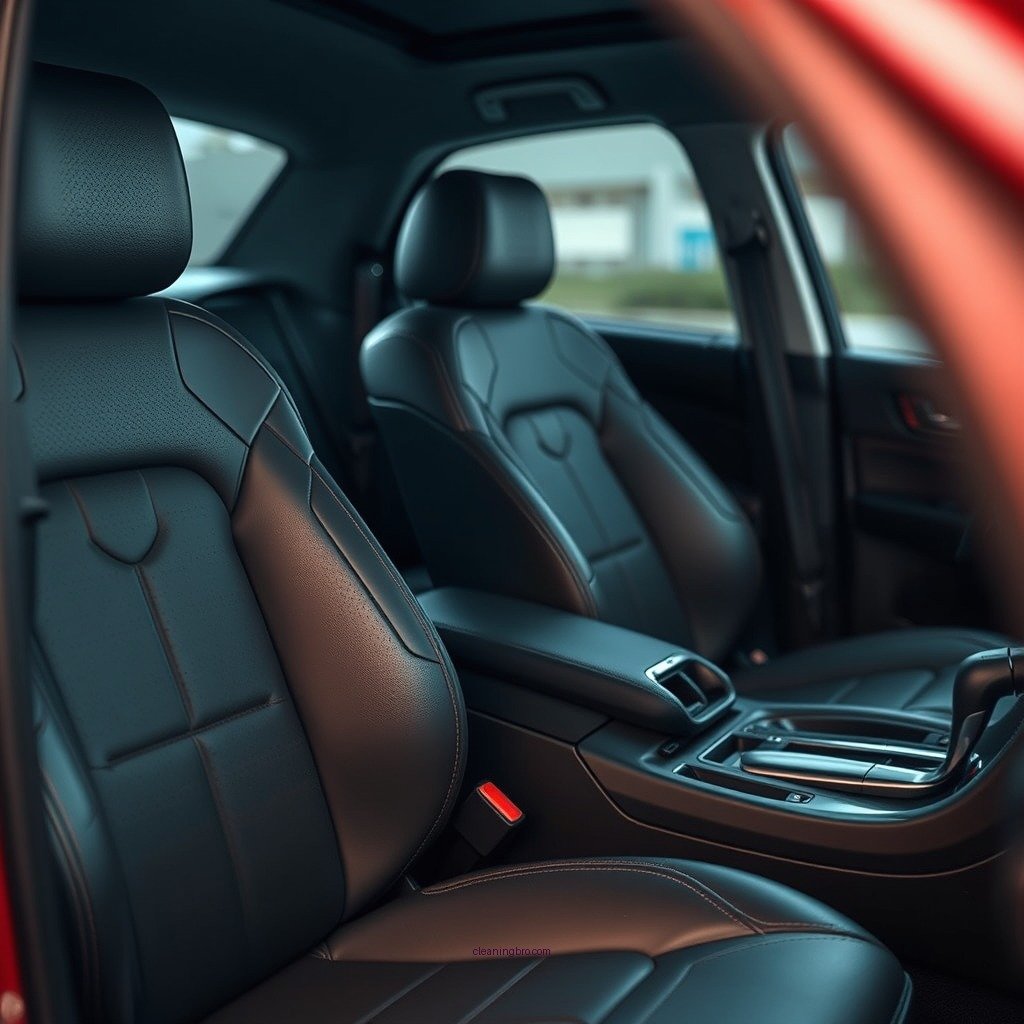 Essential Cleaning Supplies - how to clean faux leather car seats