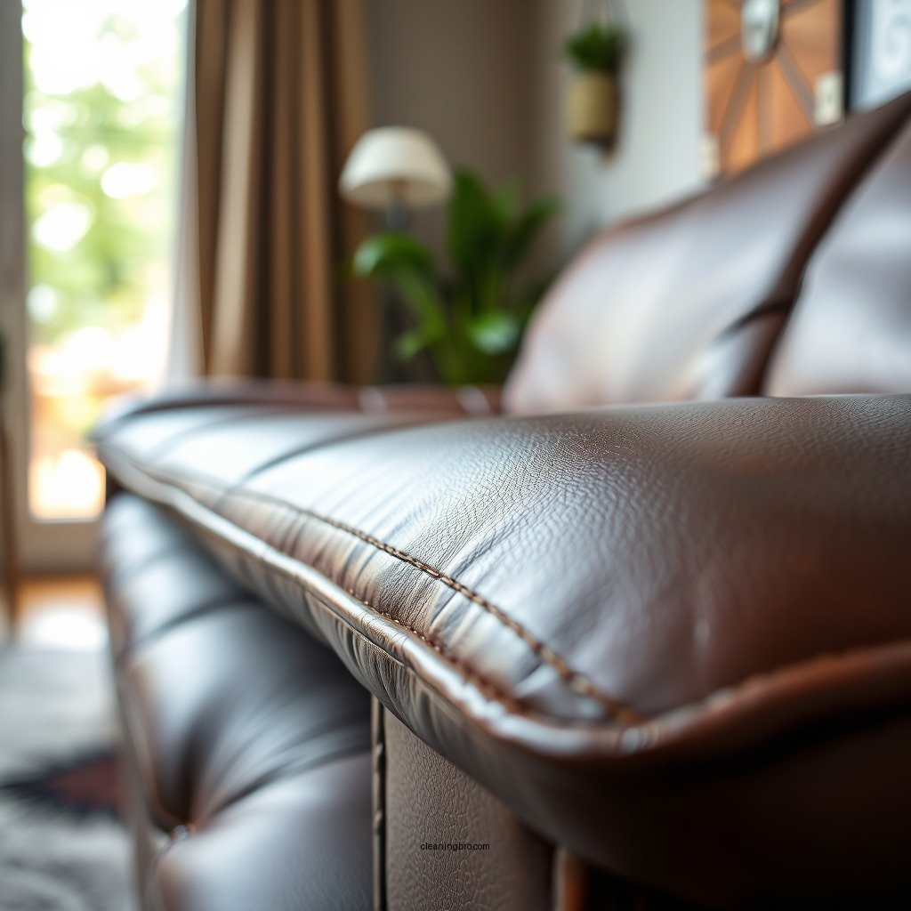 Routine Maintenance - how to clean faux leather couch