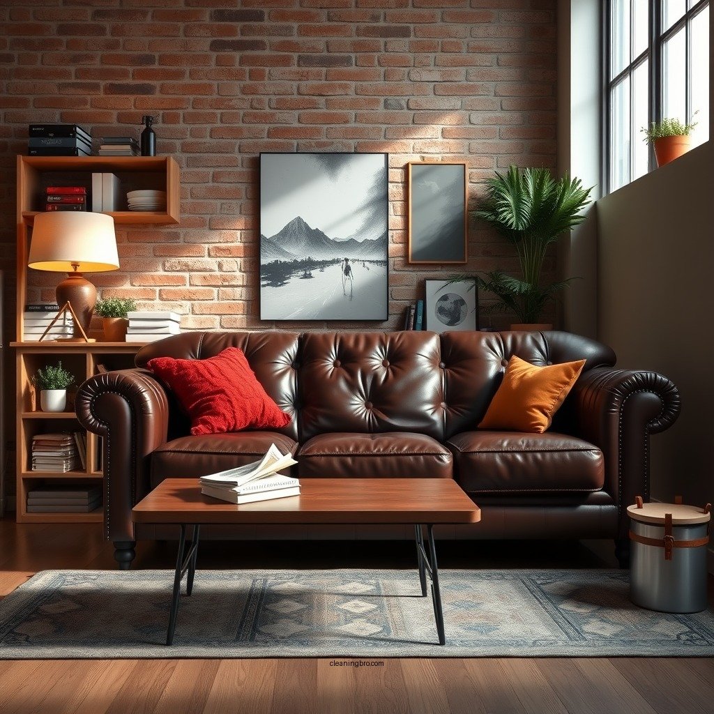 Gather Your Cleaning Supplies - how to clean faux leather sofa
