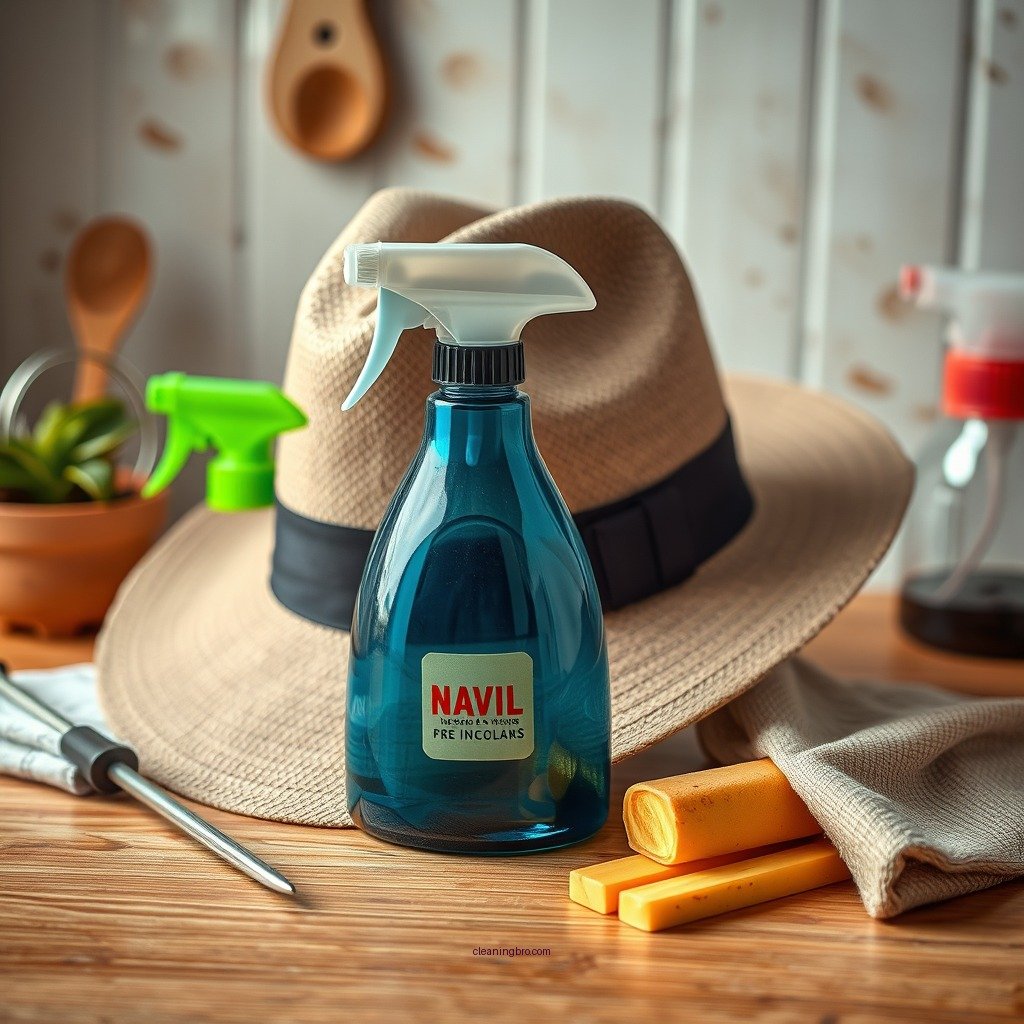Basic Cleaning Supplies - how to clean fedora