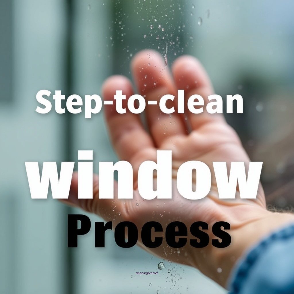 Step-by-Step Cleaning Process - how to clean film off windows