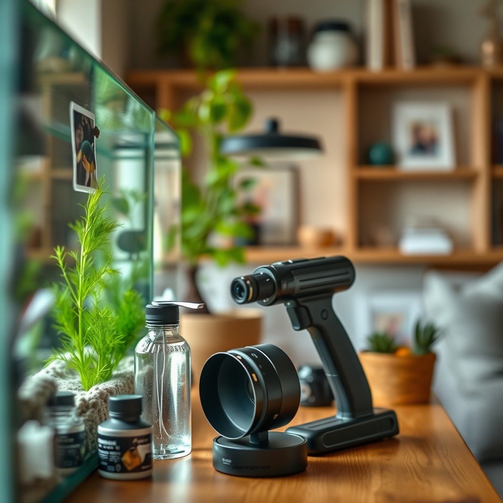 Essential Cleaning Tools and Supplies - how to clean fish tank decorations