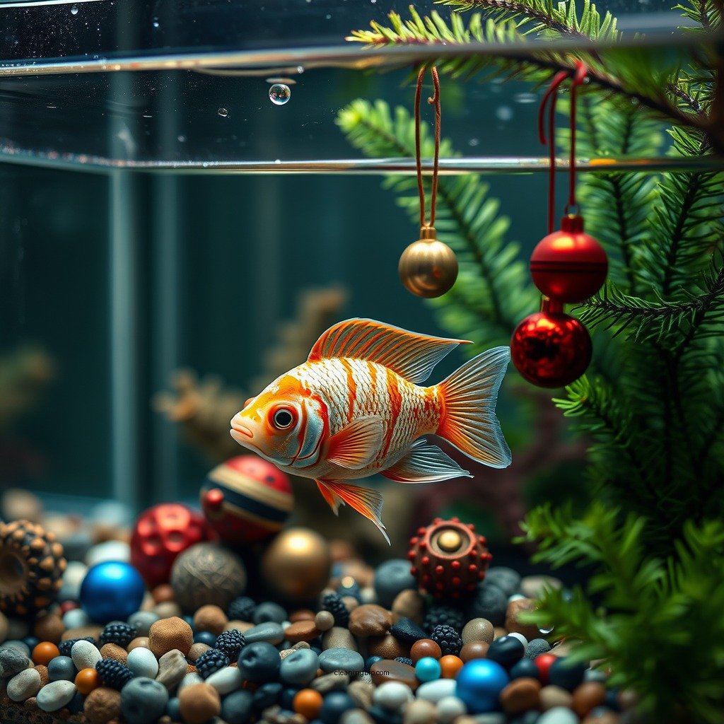 Remove Ornaments from the Tank - how to clean fish tank ornaments