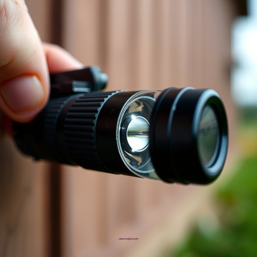 Cleaning the Exterior - how to clean flashlight
