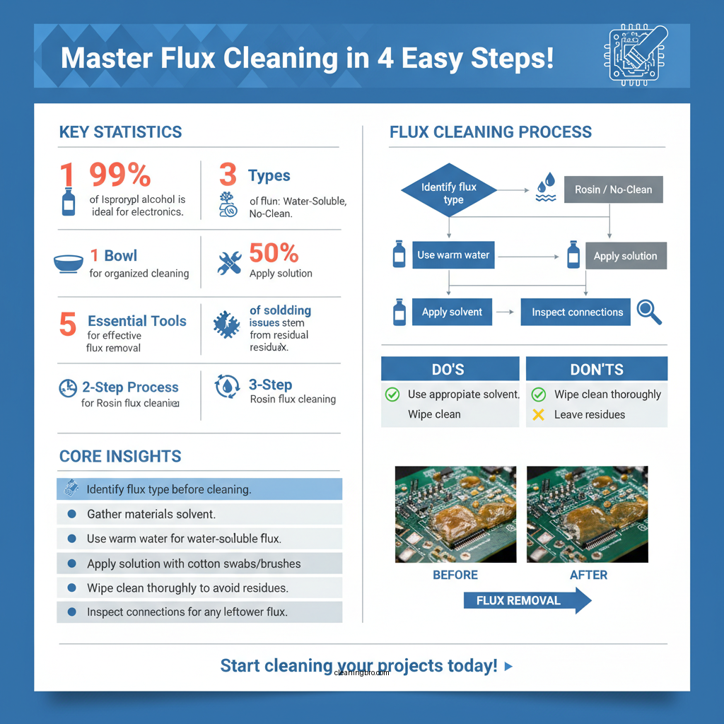 how to clean flux - Data Infographic and Statistics