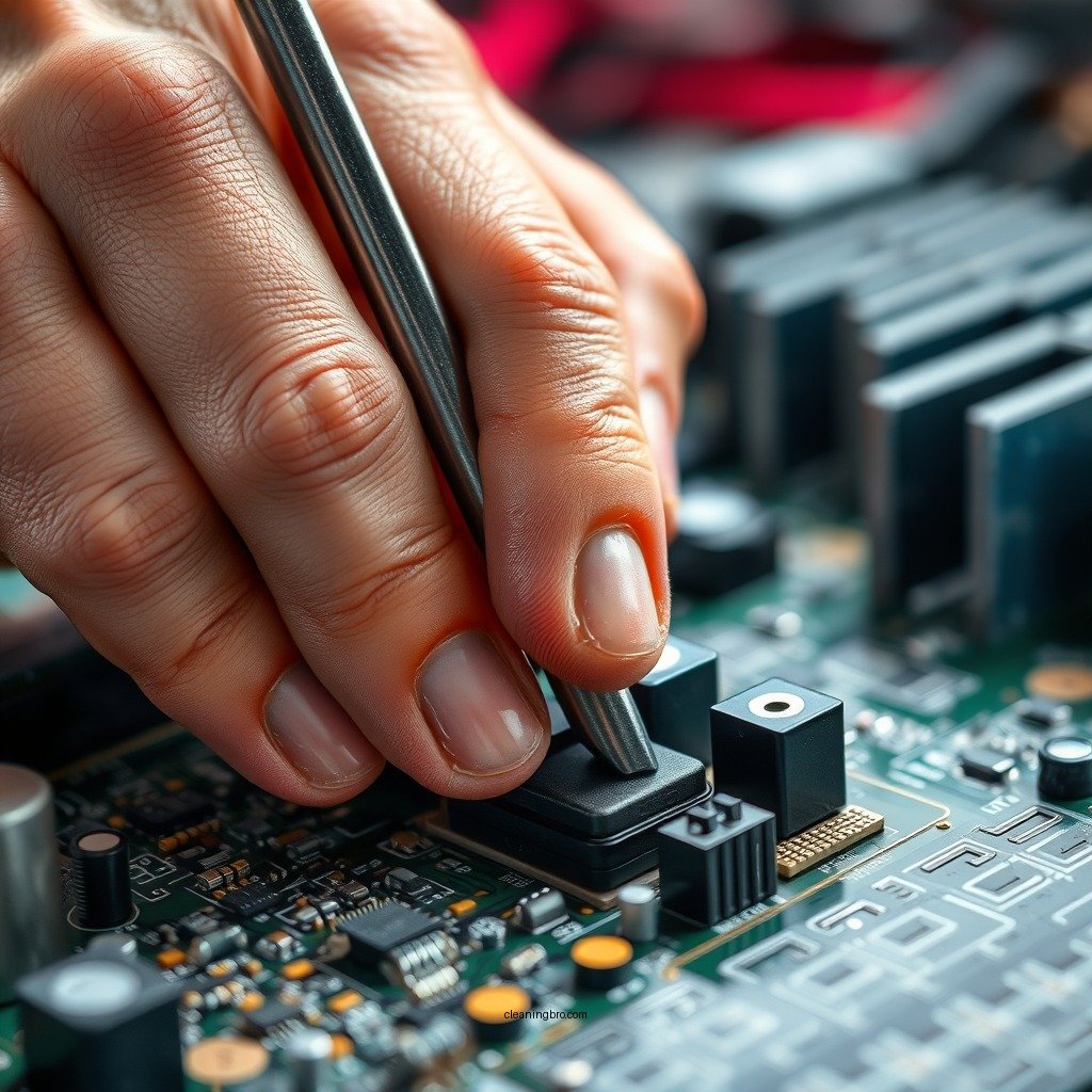 Step-by-Step Cleaning Process - how to clean flux off a circuit board