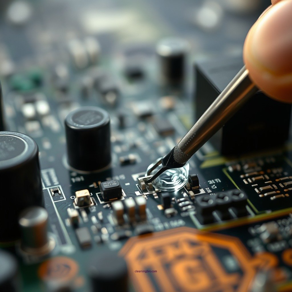 Step-by-Step Cleaning Process - how to clean flux off circuit board