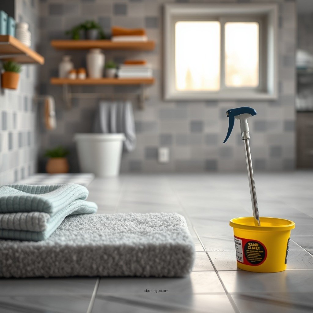 Choosing the Right Cleaning Supplies - how to clean foam tiles