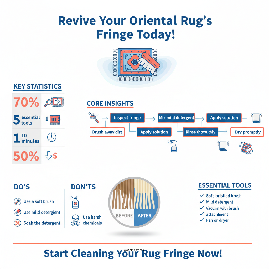 how to clean fringe on oriental rug - Data Infographic and Statistics