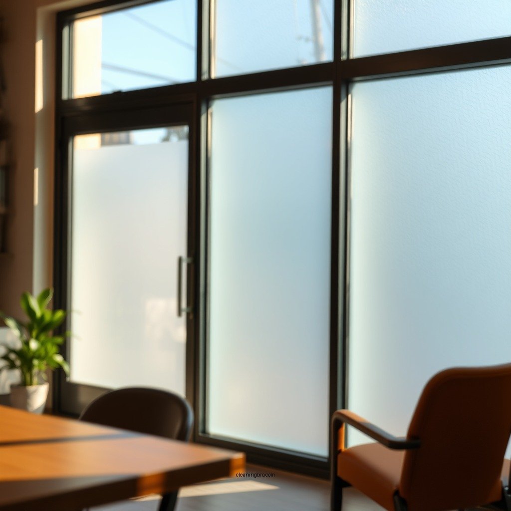 Understanding Frosted Glass - how to clean frosted glass