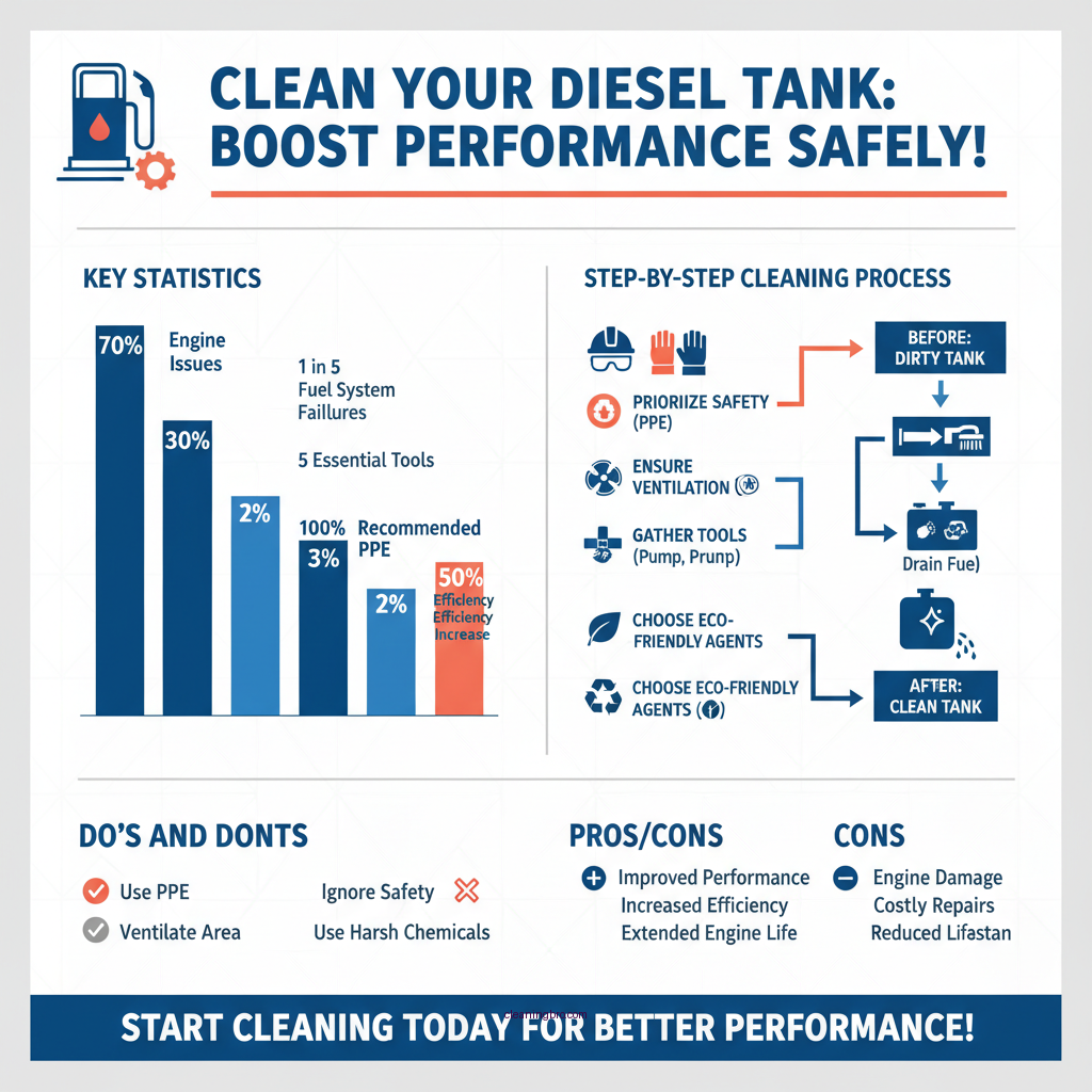 how to clean fuel tanks diesel - Data Infographic and Statistics