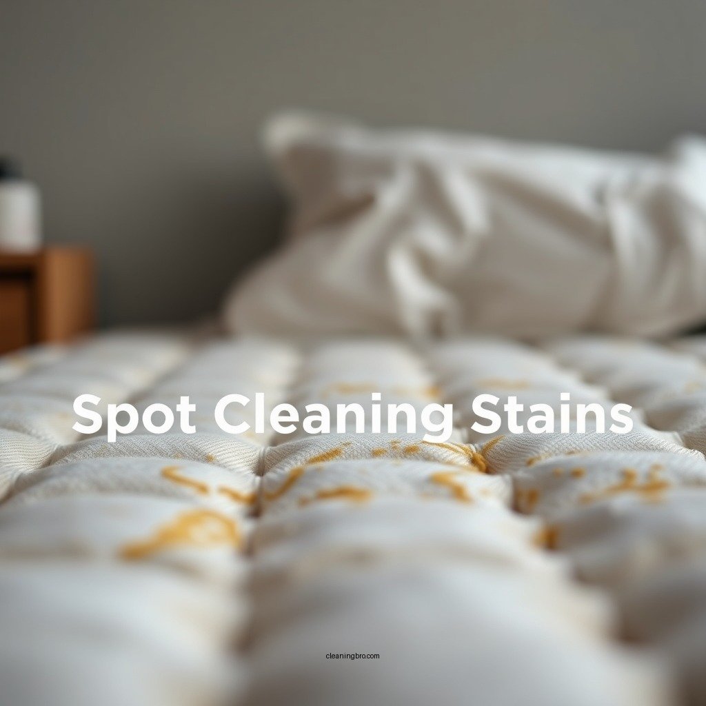 Spot Cleaning Stains - how to clean futon mattress