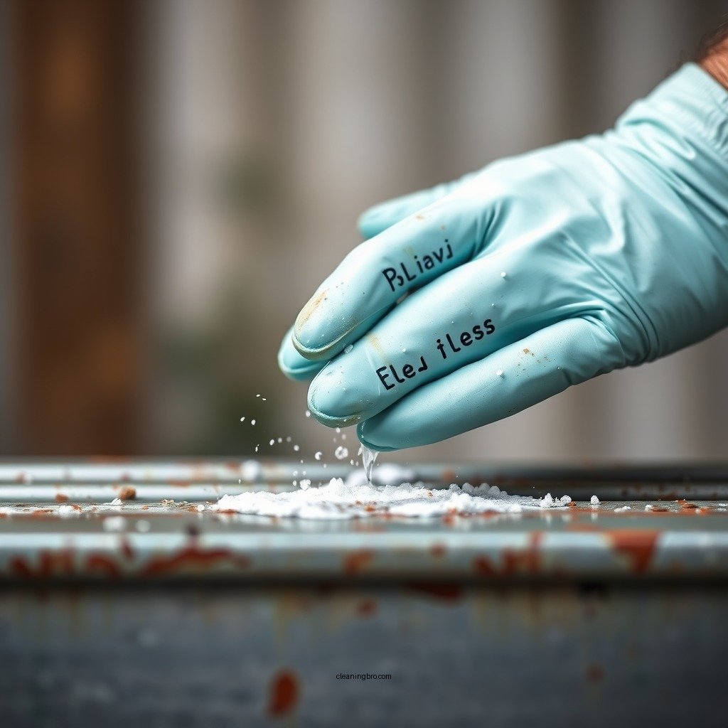 Step-by-Step Cleaning Process - how to clean galvanised metal
