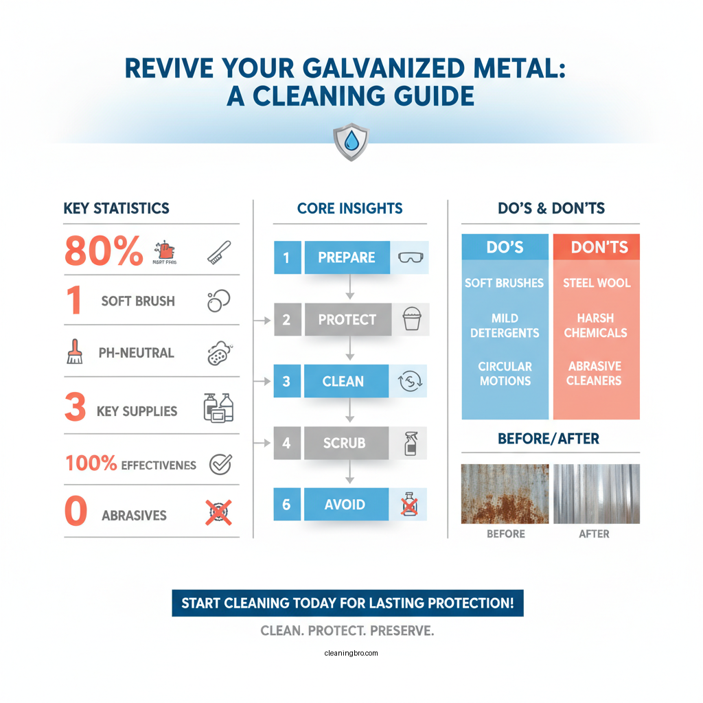 how to clean galvanized sheet metal - Data Infographic and Statistics