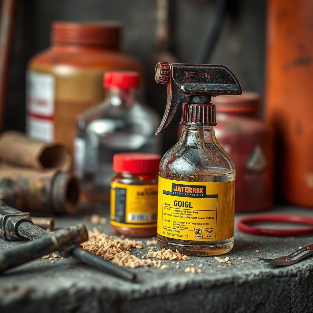 Tools and Materials Needed - how to clean gas off concrete