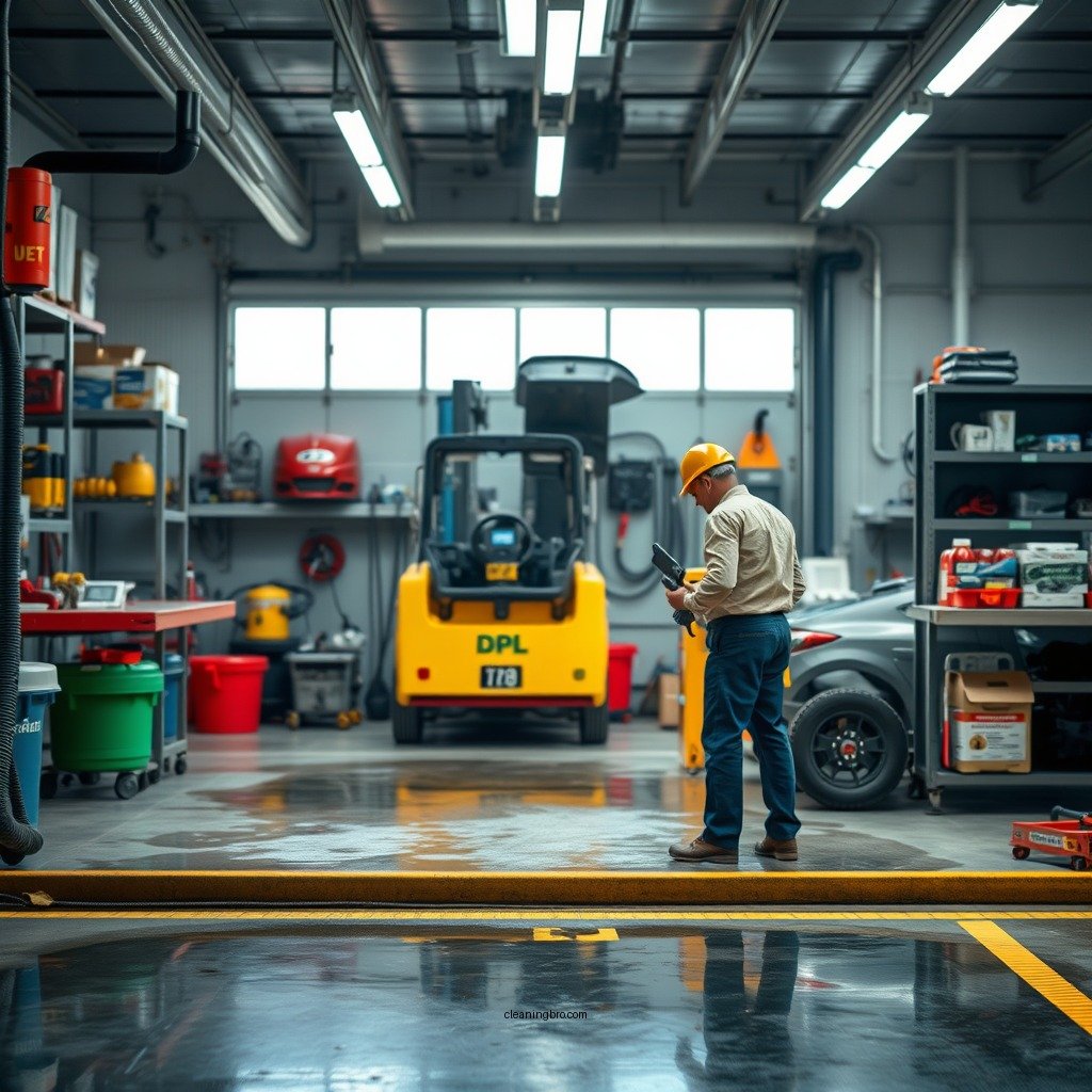 Assessing the Spill - how to clean gas spill in garage