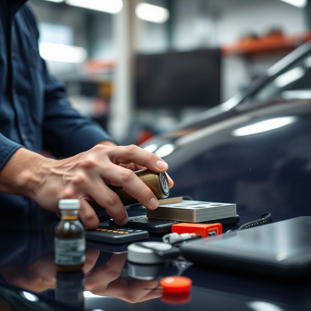 Materials Needed - how to clean gasoline off car paint