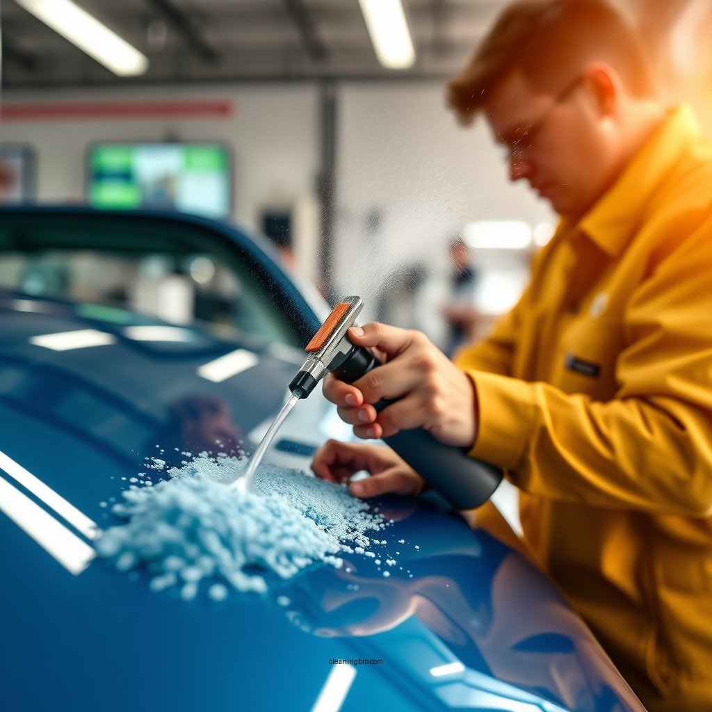 Step-by-Step Cleaning Process - how to clean gasoline off car paint