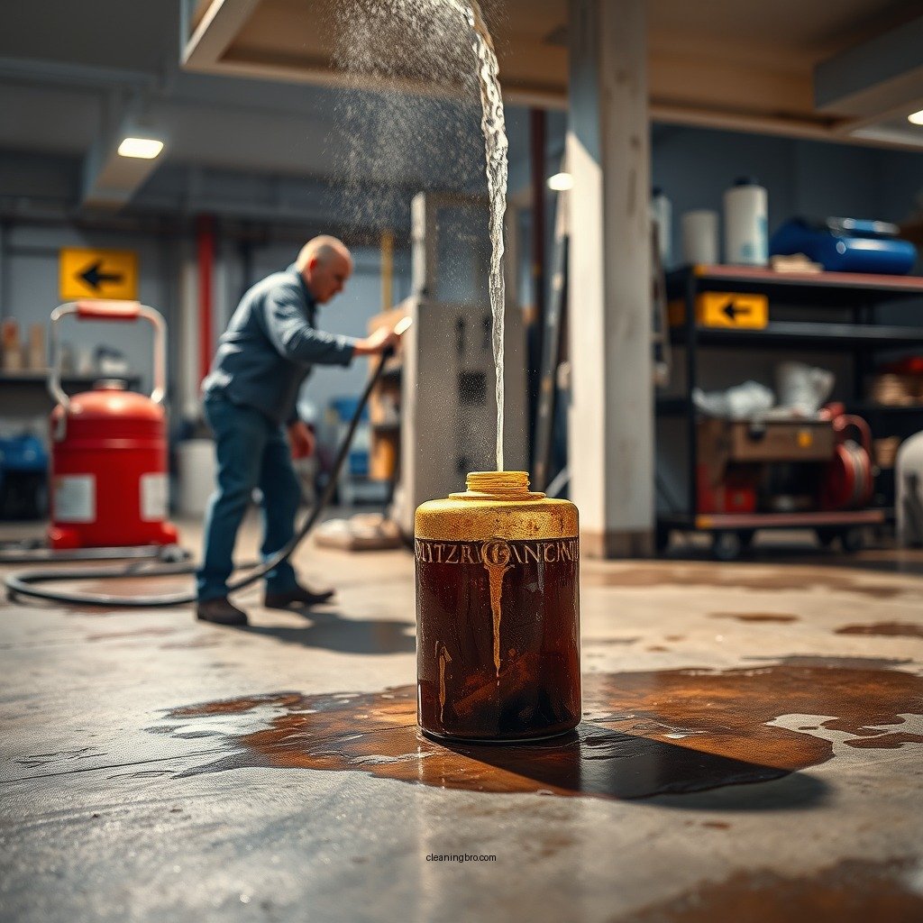 Understanding Gasoline Stains - how to clean gasoline off concrete