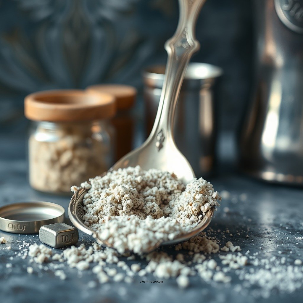 Materials Needed for Cleaning - how to clean german silver