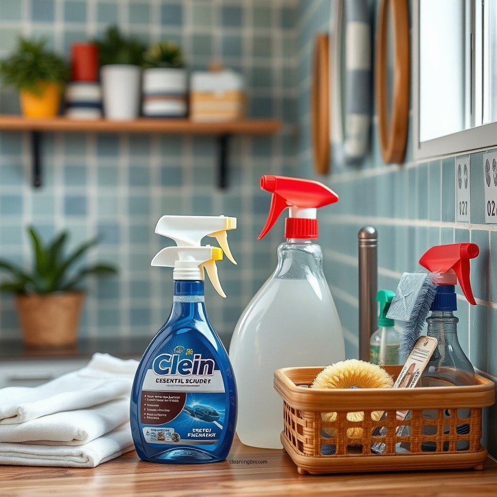 Essential Cleaning Supplies - how to clean ghosting on walls