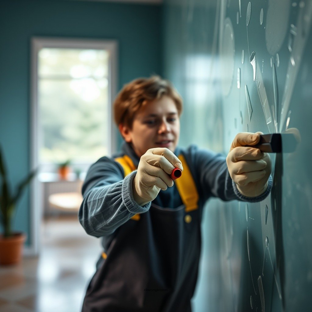 Step-by-Step Cleaning Process - how to clean ghosting on walls