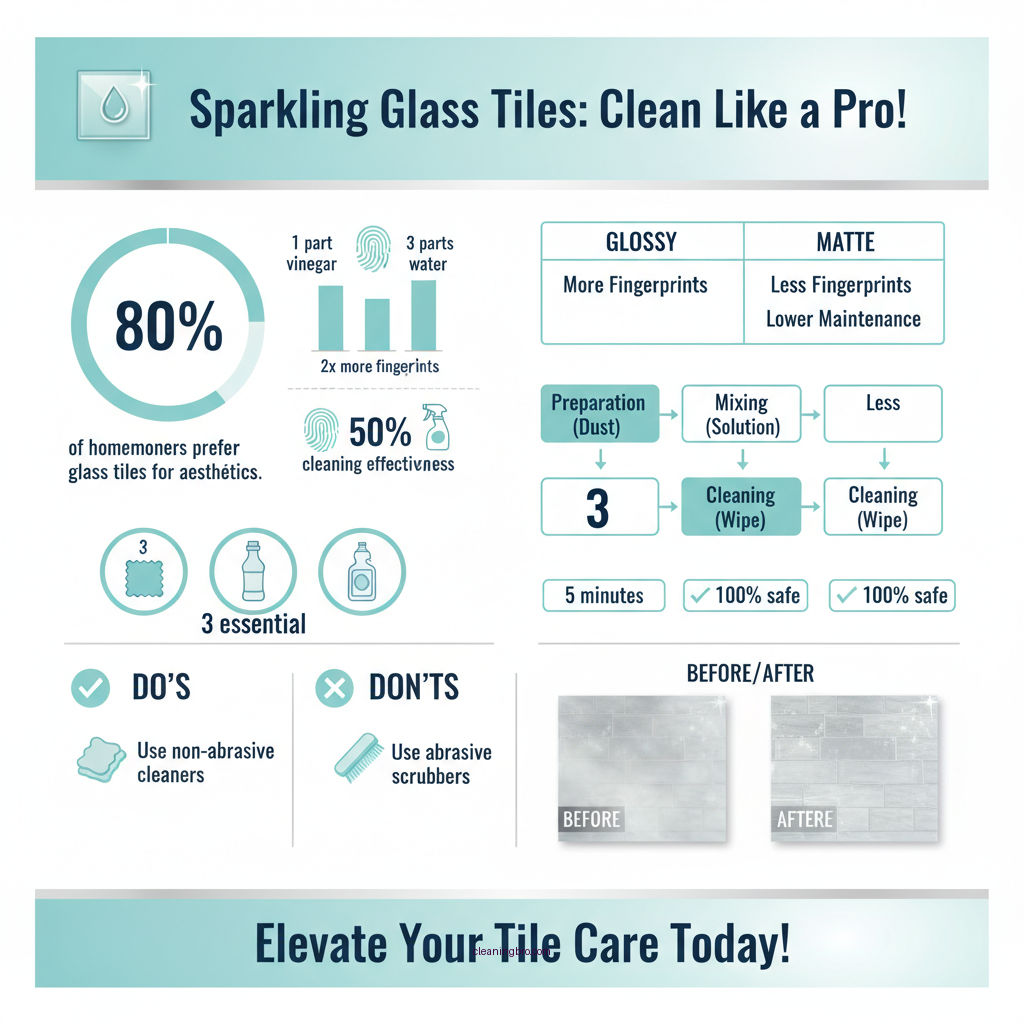 how to clean glass tile - Data Infographic and Statistics