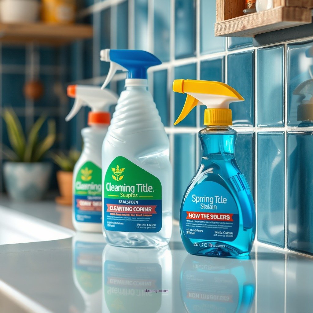 Recommended Cleaning Supplies - how to clean glass tile