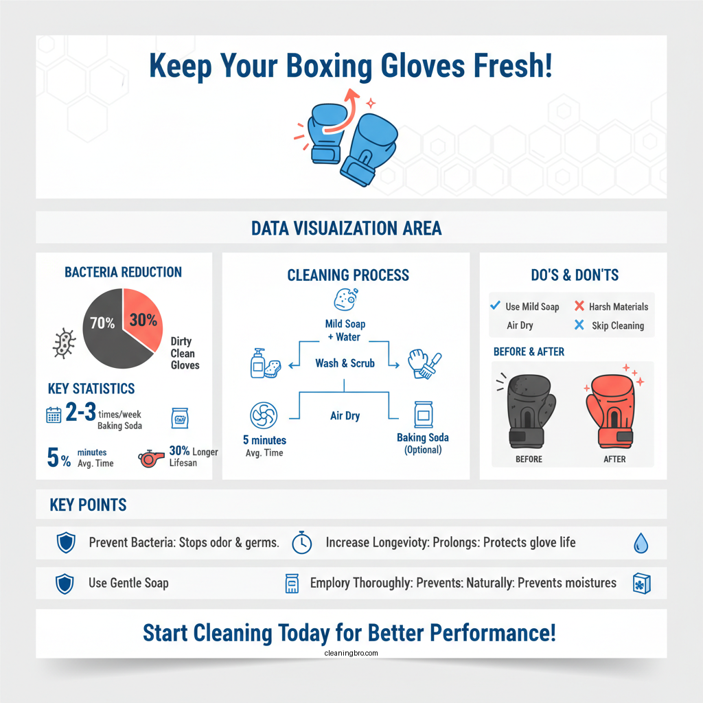 how to clean gloves boxing - Data Infographic and Statistics
