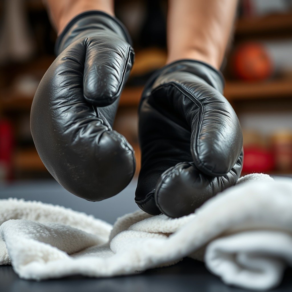 Materials Needed for Cleaning - how to clean gloves boxing