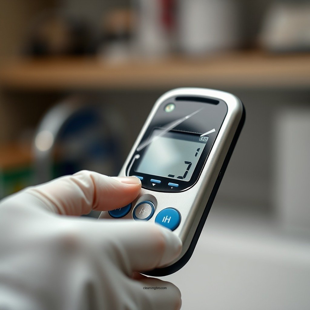 Step-by-Step Cleaning Process - how to clean glucometer