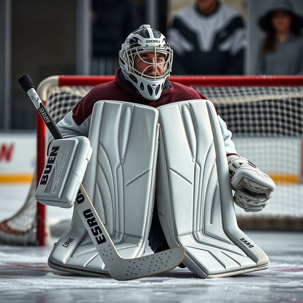 Gathering Your Supplies - how to clean goalie pads