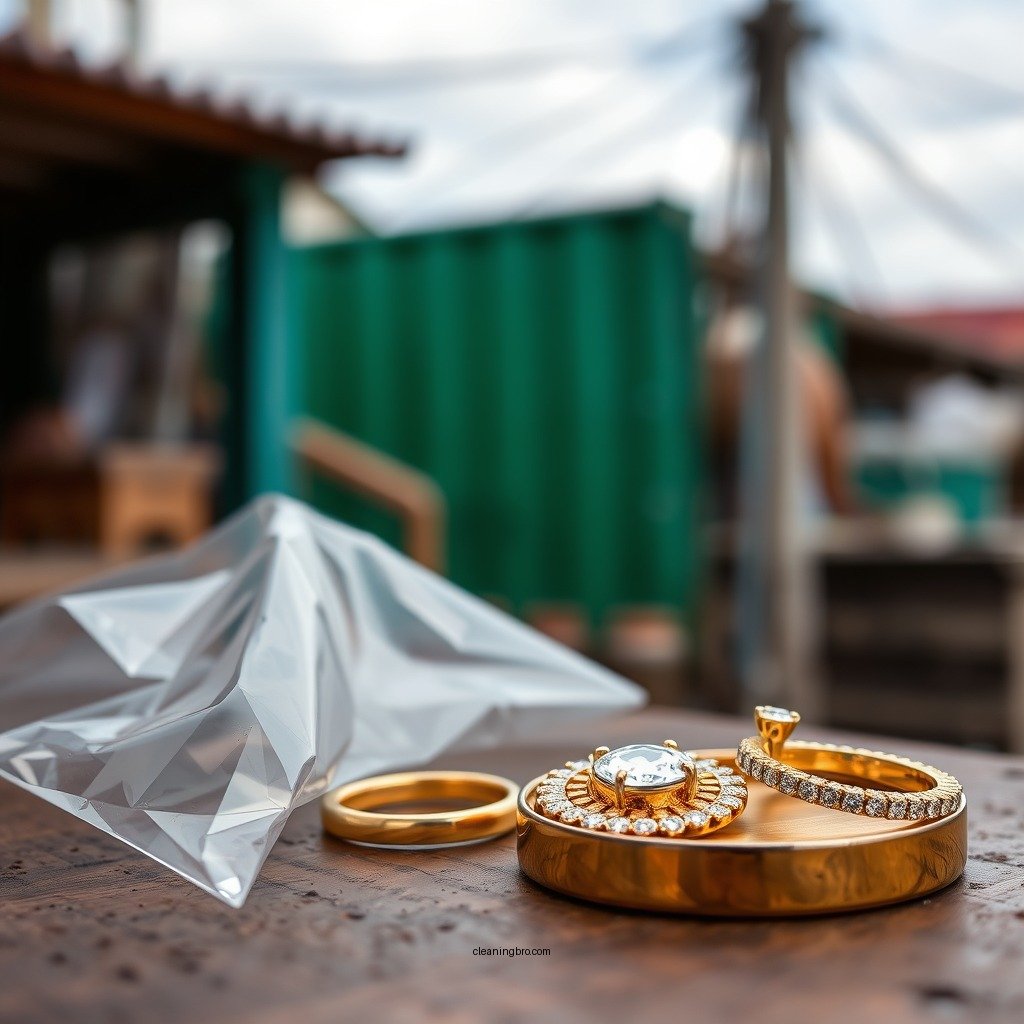 Understanding the Materials - how to clean gold and diamond earrings