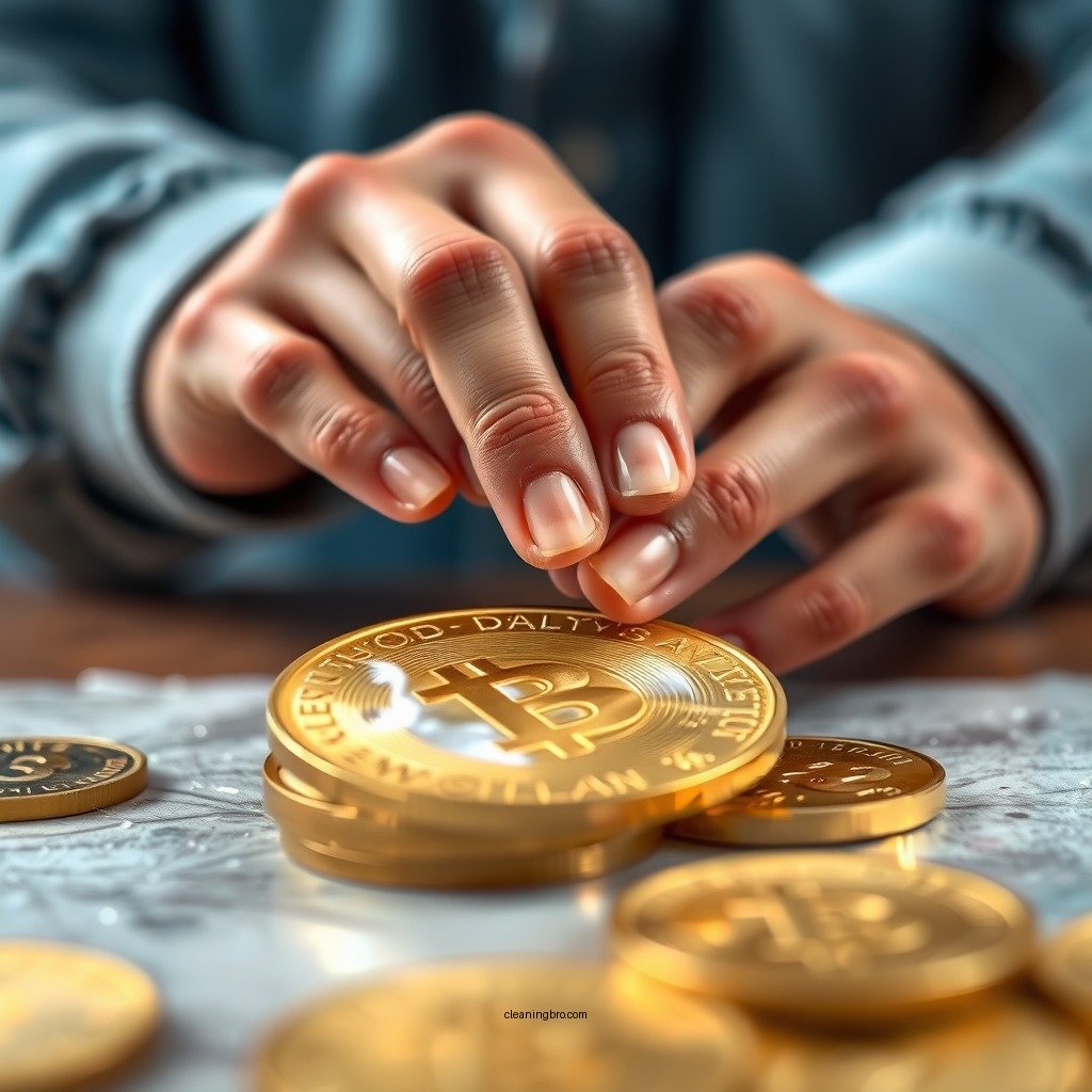 Step-by-Step Cleaning Process - how to clean gold dollars