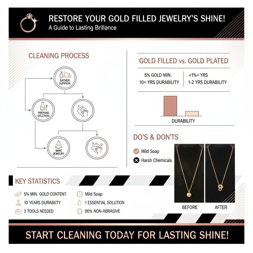 how to clean gold filled jewelry - Data Infographic and Statistics