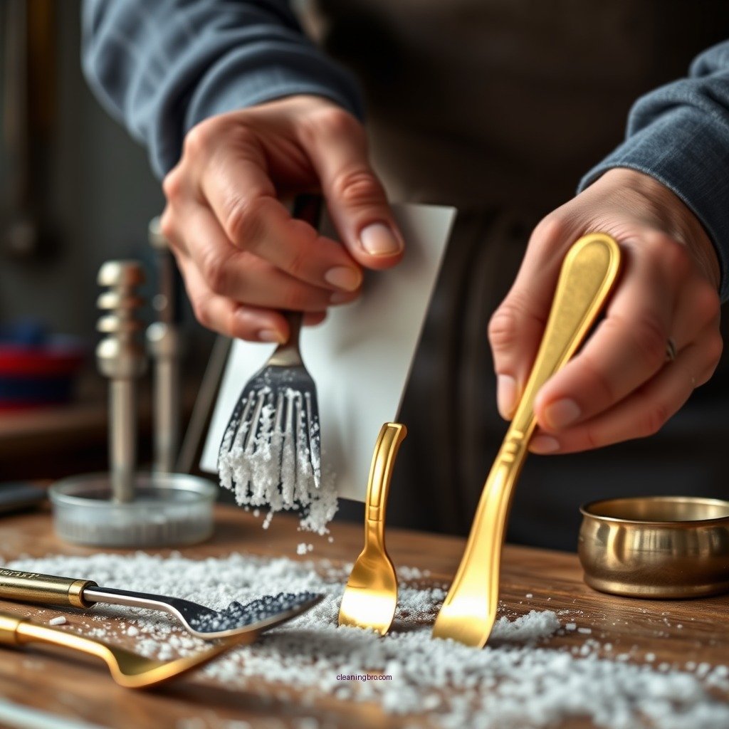 Essential Cleaning Tools - how to clean gold plated cutlery