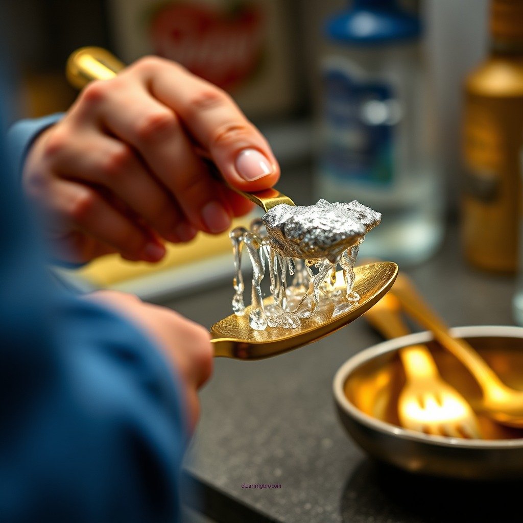 Step-by-Step Cleaning Process - how to clean gold plated cutlery