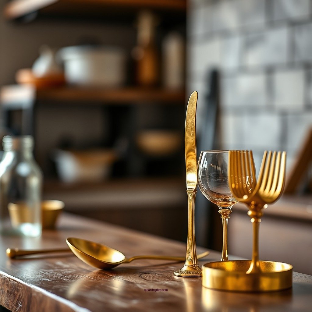 Understanding Gold Plating - how to clean gold plated cutlery