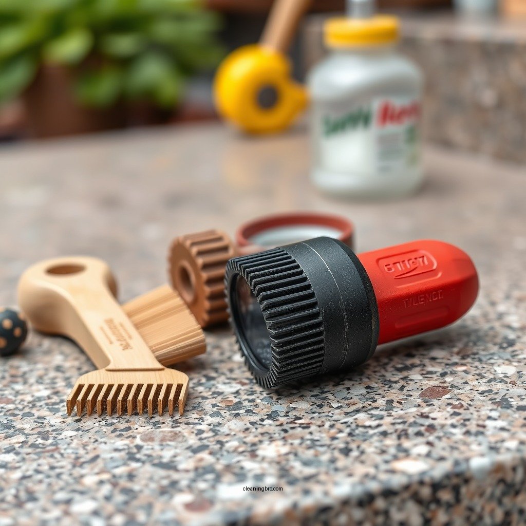 Tools and Materials Needed - how to clean granite steps