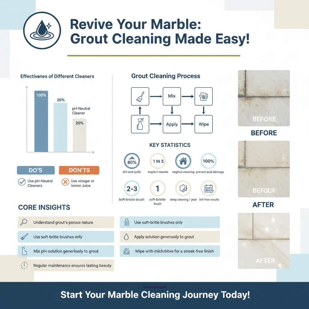 how to clean grout on marble floor - Data Infographic and Statistics