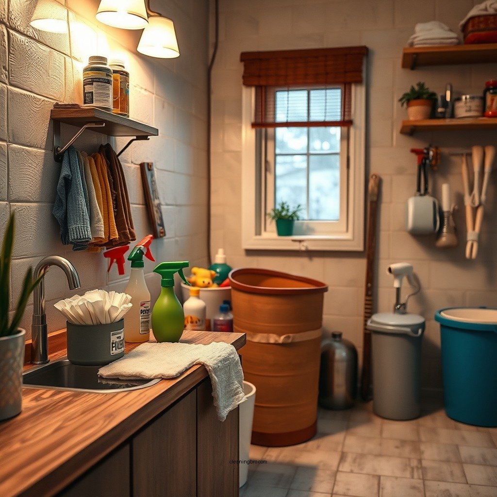 Gather Your Cleaning Supplies - how to clean handprints off walls