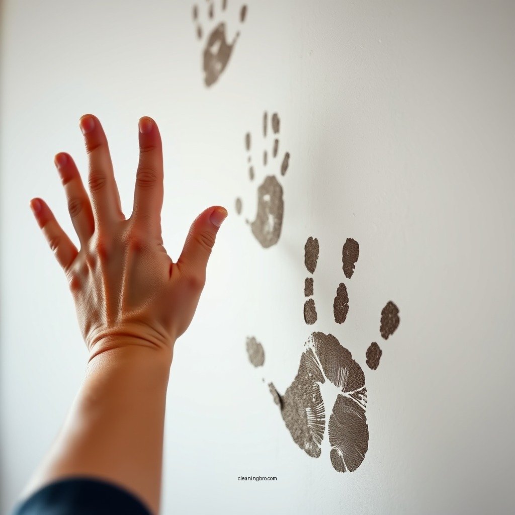 Pre-Cleaning Steps - how to clean handprints off walls