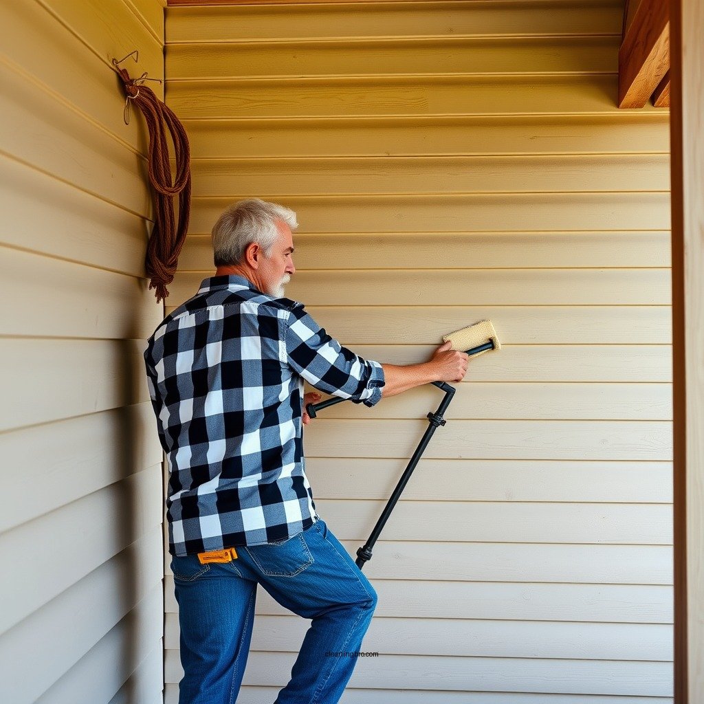 Prepare the Area - how to clean hardie plank siding