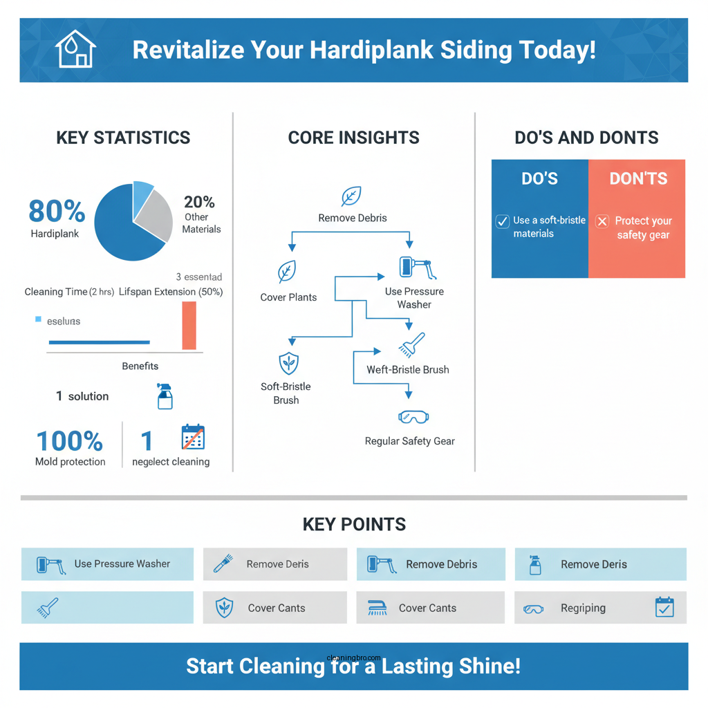 how to clean hardiplank siding - Data Infographic and Statistics