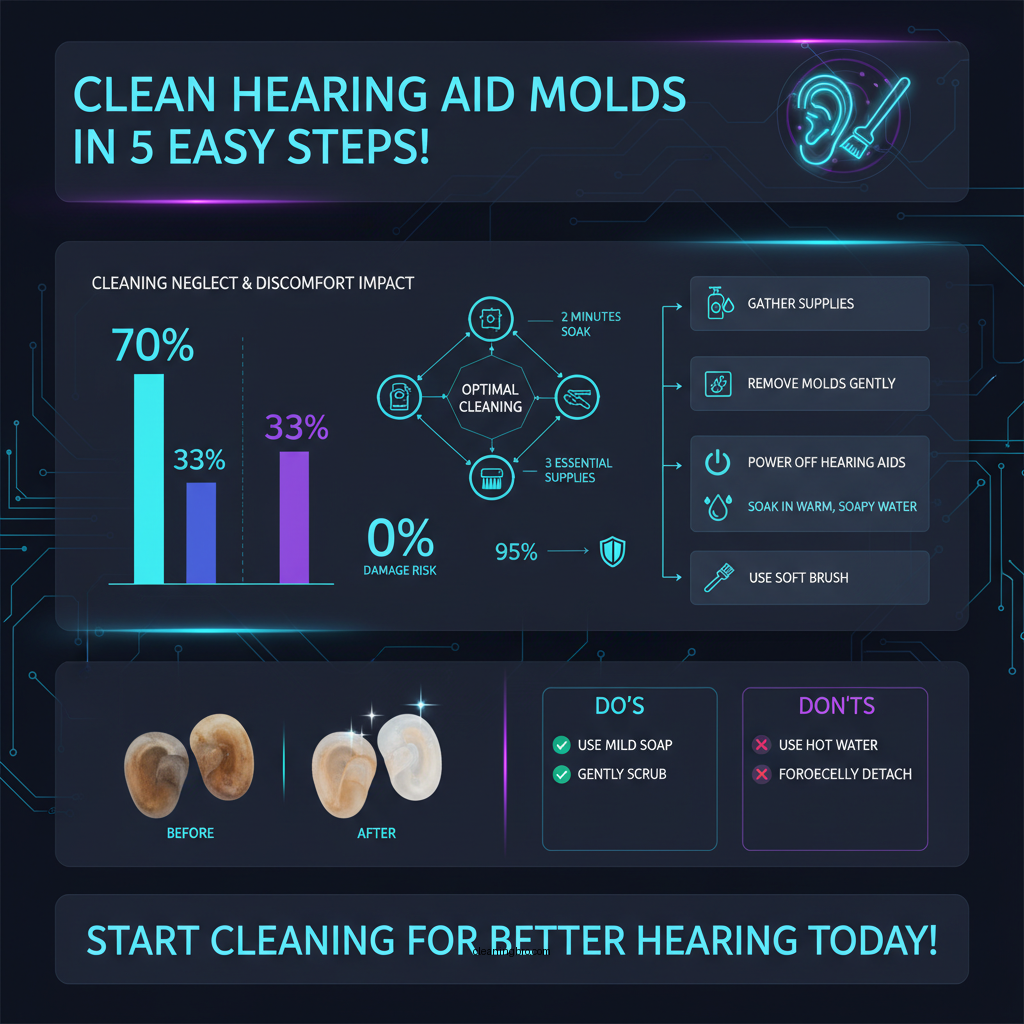 how to clean hearing aid molds - Data Infographic and Statistics